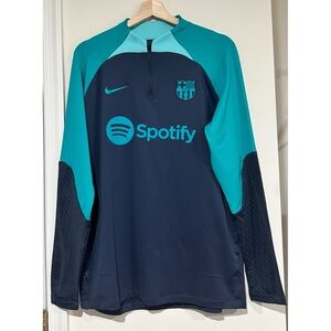 FC Barcelona Nike Strike Drill 23/24’ Quarter Zip Long Sleeve Top DZ0840-438